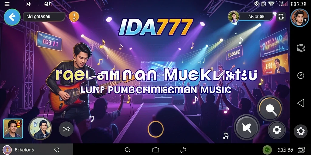 Tampilan screenshot permainan IDA777 menampilkan gameplay seru dengan musik yang menyenangkan.