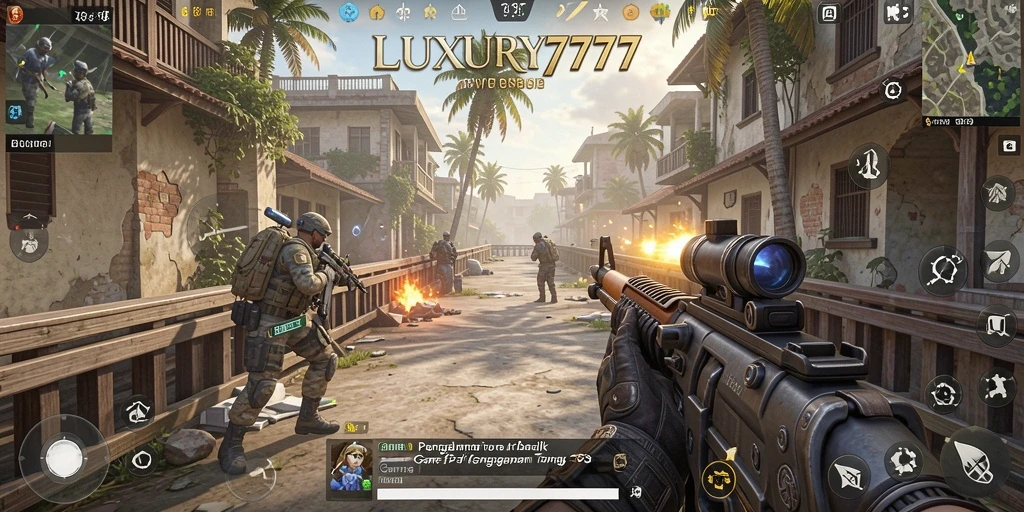 Tampilan gameplay LUXURY777 yang mendebarkan dan realistis.