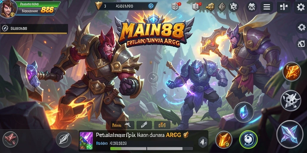 Screenshot gameplay <strong>MAIN88</strong> menampilkan pertempuran dinamis dan karakter yang memikat.