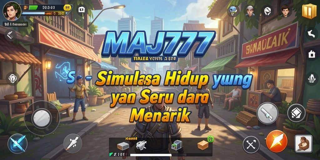 Tangkapan layar MAJ777 menampilkan gameplay simulasi yang menarik dan interaktif.