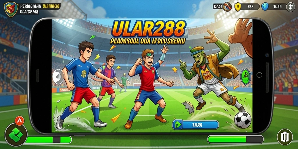 Tampilan screenshot gameplay ULAR288 dalam aksi olahraga yang seru.